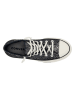Converse Sneakers "Ctas Lift Platform Glitter" zwart/zilverkleurig