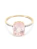 Revoni Gold-Ring mit Diamanten und Edelstein