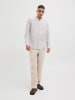 Jack & Jones Hemd - Regular fit - in Weiß/ Beige