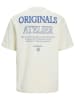 Jack & Jones Koszulka w kolorze kremowym