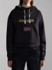 Napapijri Hoodie "Burgee" in Schwarz