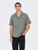 ONLY & SONS Blouse "Eye resort" groen