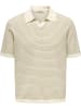 ONLY & SONS Koszulka polo "Kian" w kolorze beżowym