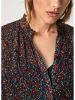 Pepe Jeans Bluse "Flore" in Dunkelblau/ Bunt
