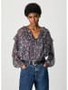 Pepe Jeans Bluzka "Lexy" w kolorze fioletowym ze wzorem