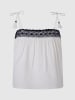 Pepe Jeans Top "Beni" w kolorze białym