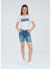 Pepe Jeans Jeans-Shorts "Poppy" in Blau