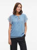 Vila Bluse "Edee" in Hellblau