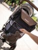 Gesslein Organizer zwart/lichtbruin - (B)41 x (H)21 x (D)10 cm