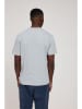 MAZINE Shirt "Chest Print" lichtblauw