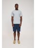 MAZINE Shirt "Chest Print" lichtblauw