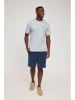 MAZINE Shirt "Chest Print" lichtblauw