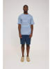 MAZINE Shirt "Fine Striped" in Blau