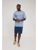 MAZINE Shirt "Fine Striped" in Blau