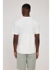MAZINE Shirt "Halfway Striped" in Creme/ Hellblau