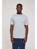 MAZINE Shirt "Back Print" in Hellblau