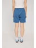 MAZINE Sweatshort "Natural Dye" blauw