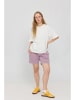 MAZINE Sweatshort "Natural Dye" mauve