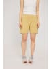 MAZINE Sweatshort "Natural Dye" geel
