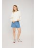 MAZINE Sweatshirt "Back Print" in Creme/ Bunt