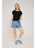 MAZINE Shirt "Cropped" in Schwarz