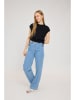 MAZINE Shirt "Gathering" zwart