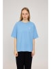 MAZINE Shirt "Back Print" lichtblauw