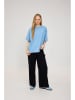 MAZINE Shirt "Back Print" in Hellblau