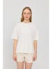 MAZINE Shirt "Back Print" in Creme/ Bunt