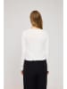 MAZINE Longsleeve "Ribbed" crème