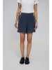 MAZINE Linnen short donkerblauw