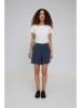 MAZINE Linnen short donkerblauw