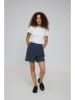 MAZINE Linnen short donkerblauw
