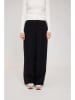 MAZINE Linnen broek "Wide Leg" zwart