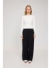 MAZINE Linnen broek "Wide Leg" zwart