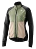 Gonso Softshell-Fahrradjacke ''Trail'' in Schwarz/ Grün/ Beige