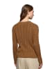 Polo Club Pullover in Hellbraun