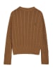 Polo Club Pullover in Hellbraun