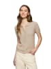 Polo Club Top in Beige