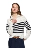 Polo Club Pullover in Weiß/ Schwarz