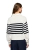 Polo Club Pullover in Weiß/ Schwarz