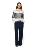 Polo Club Pullover in Weiß/ Schwarz