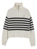 Polo Club Pullover in Weiß/ Schwarz