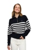 Polo Club Pullover in Schwarz/ Weiß