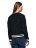 Polo Club Cardigan in Schwarz