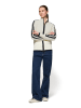 Polo Club Cardigan in Creme