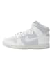Nike Sneakersy "Dunk Hi Retro" w kolorze srebrno-białym