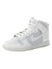 Nike Sneakersy "Dunk Hi Retro" w kolorze srebrno-białym