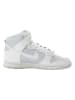 Nike Sneakersy "Dunk Hi Retro" w kolorze srebrno-białym