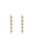OR Carats Gold-Ohrstecker mit Diamanten